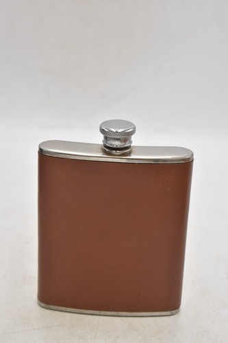 Vintage stainless steel hip - steel,