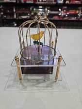 Old And Vintage Bird In Cage