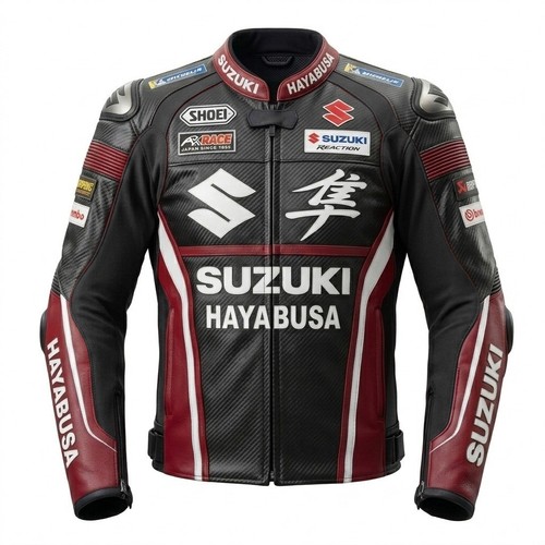 Suzuki hayabusa leather moto - suzuki,