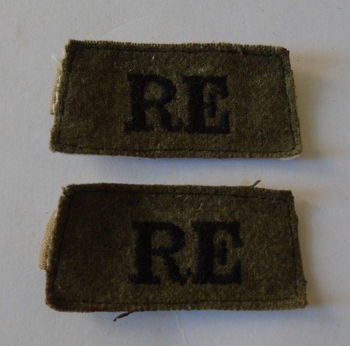 Ww2 era royal engineers cloth - royal,