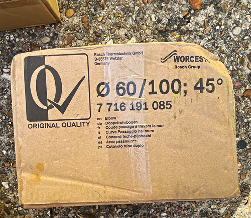 Worcester 100 flue - 45°,