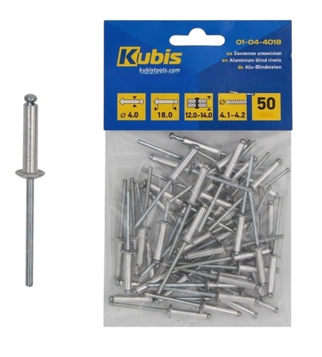 Kubis pop rivets large - kubis, flange
