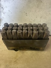 3/8 Heavy Duty Steel Letter Punches