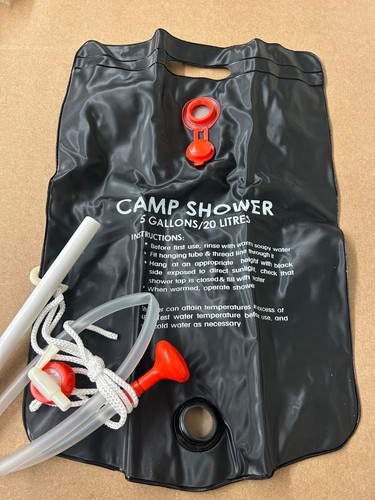 Solar camp shower - camp,