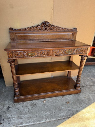 Victorian carved oak - victorian,