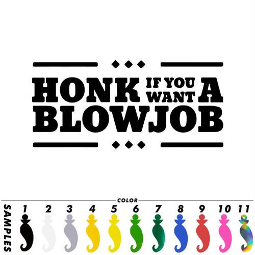 2pcs honk you want - honk, if
