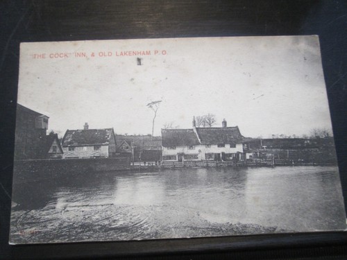 Postcard the cock inn - "the, cock"