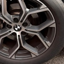 Orginal Black BMW ALLOY WHEEL CENTRE HUB CAPS E30,E36,E46,E92 68mm