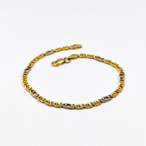 18ct solid gold bracelet 750 - 18ct,