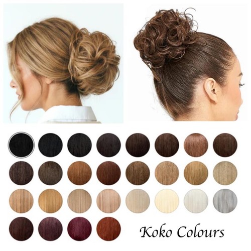 Koko scrunchie messy bun large - bun,