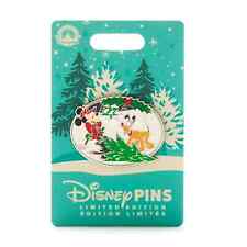 Mickey And Pluto 2022 Limited Edition Christmas Pin - SEALED