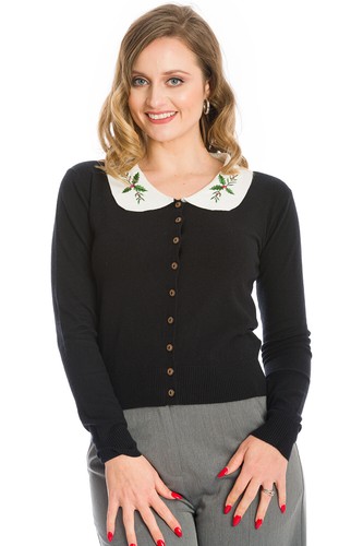 Black retro rockabilly - black,