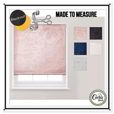 Crushed Velvet Roller Blinds