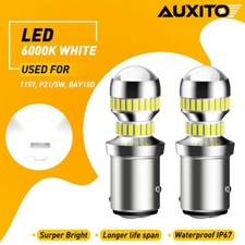 AUXITO 2x White 54-LED 380 car