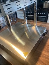 Commercial Warming Tray with Heating lamp Stainless steel 500x500mm