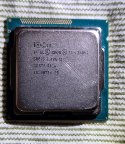 Intel xeon 1240v2 cpu - xeon, e3-1240v2