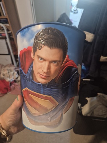 Superman popcorn bucket vue - popcorn,