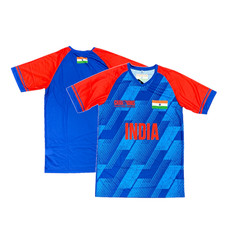 India Cricket Jersey (Size XL) Men's 2025 Champions Blue Top - New