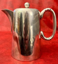 Vintage (1950s): Hard Soldered Silver-Plated Teapot (Sheffield)
