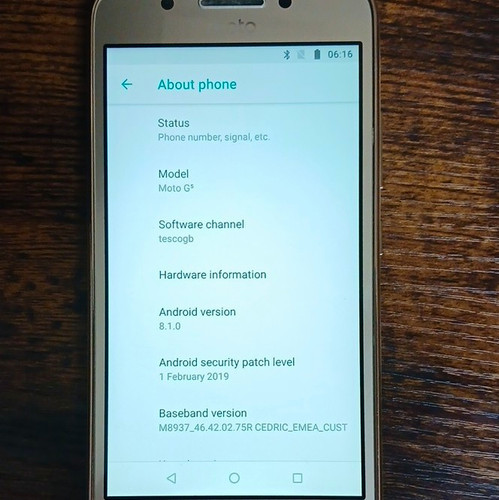Motorola moto xt1675 - g5, 16gb