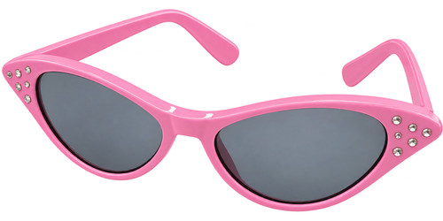 Tinted pink ladies glasses 50s - ladies,