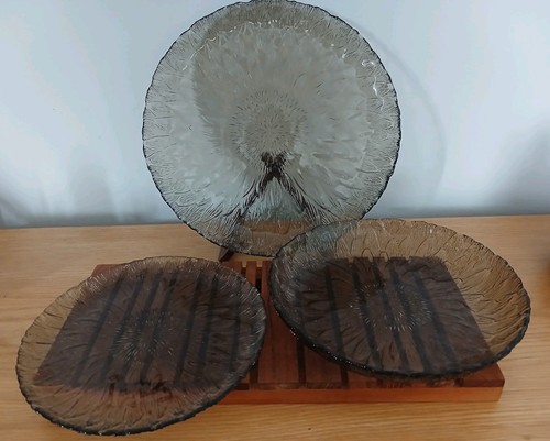 Vintage set arcoroc smoky - 3,