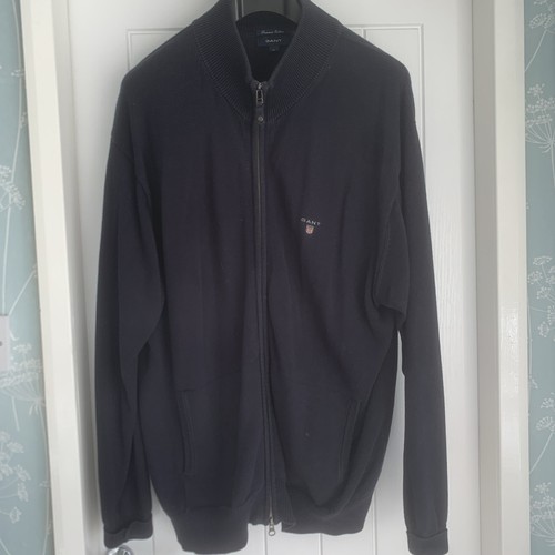 Gant men cotton texture - gant, zip