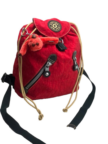 Kipling vintage red drawstring - vintage,