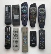 Job Lot of 10 TV / DVD Remote