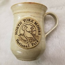 North York Moors National Park England UK mug Sutton Hull Mushroom Pottery