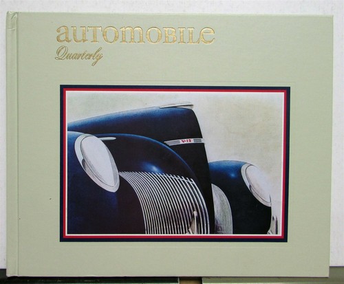 Automobile quarterly vol no - quarterly,