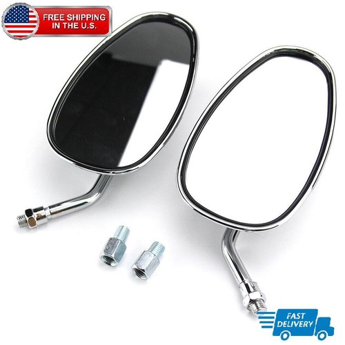 Chrome motorcycle rearview - chrome,