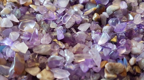 Amethyst chips - chips, (no