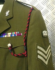 British Military Shoulder Lanyards for Parades and Ceremony Uniforms - All Types