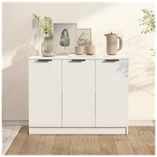 Sideboard White 90.5x30x70cm