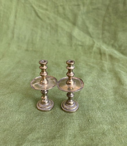 Vintage pair miniature brass - vintage,