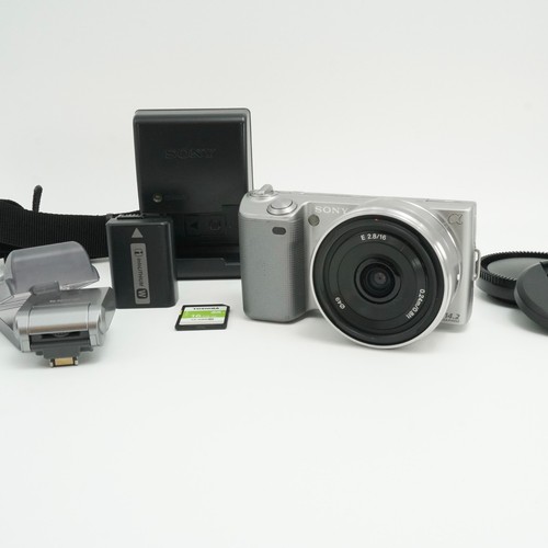 Sony alpha nex silver - alpha,