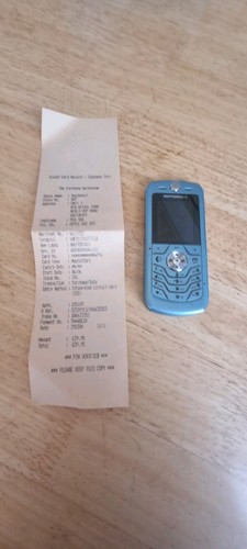 Motorola retro - motorola, (blue)