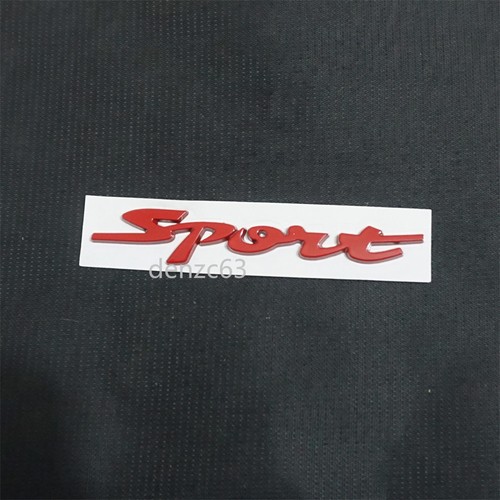 Sport red glossy metal - red,