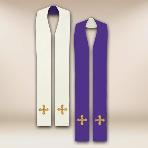 Double sided purple - purple, and