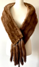 Vintage Pastel Mink Real Fur