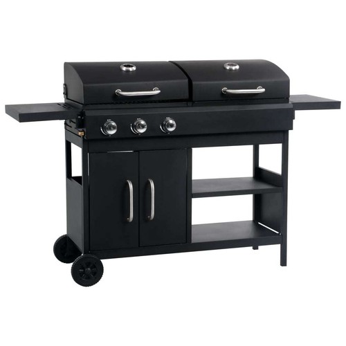 Gas charcoal combo - grill, with