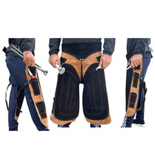 Leather farrier chaps - leather,
