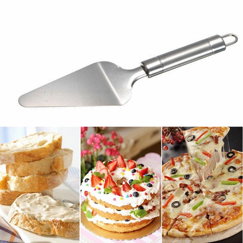 Stainless steel cake server - stainless,