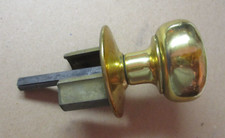 Yale USA 1930s Passage Door (1) Knob Repair Part Bright Brass Polished Vintage