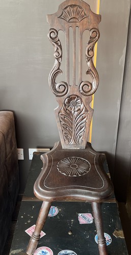 Antique welsh spinning chair - antique,