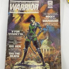 WARRIOR MAGAZINE #22, VF, Quality Comics (1984)