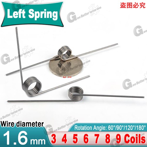 Torsion spring coil 10 - torsion, 3-9