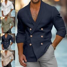 Lapel Style Mens Double