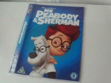 DreamWorks Mr. Peabody and Sherman Max Charles 2014 DVD Free UK P&P Top-quality